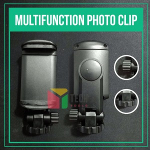 Multifunctional Photo Clip Stand - Helmet Mount