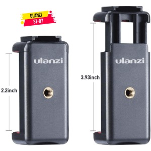 Ulanzi ST-07 Adjustable Phone Holder Vlog Phone Clip