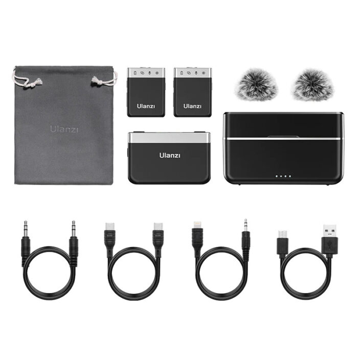 Ulanzi U-Mic AM18 Wireless Lavalier Microphone-Tech-Tools