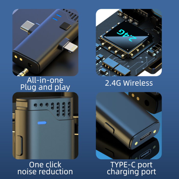 Jmary MW-16 2.4G Wireless Microphone For Mobile & Camera - Image 2
