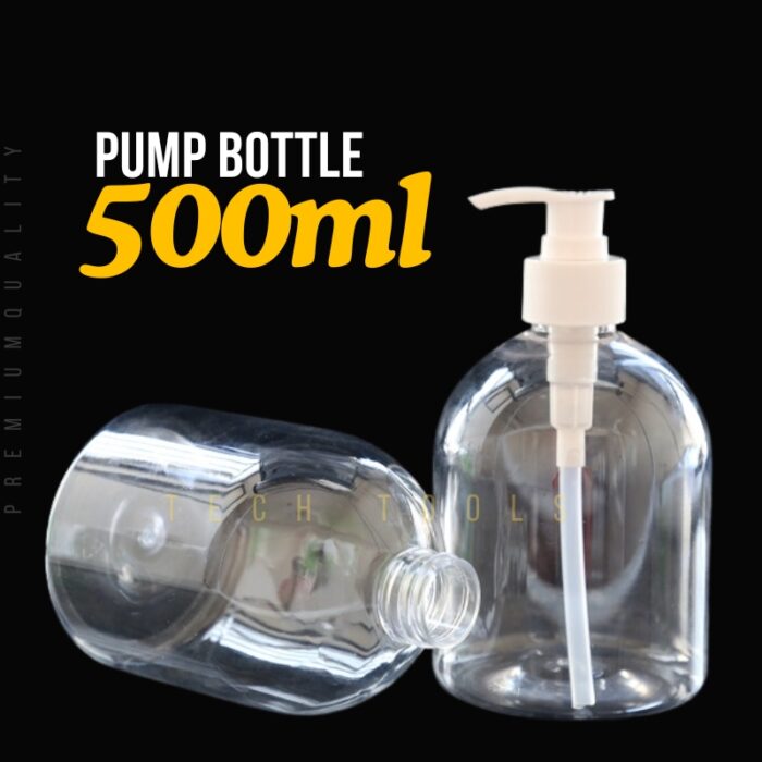 500ml pump bottle