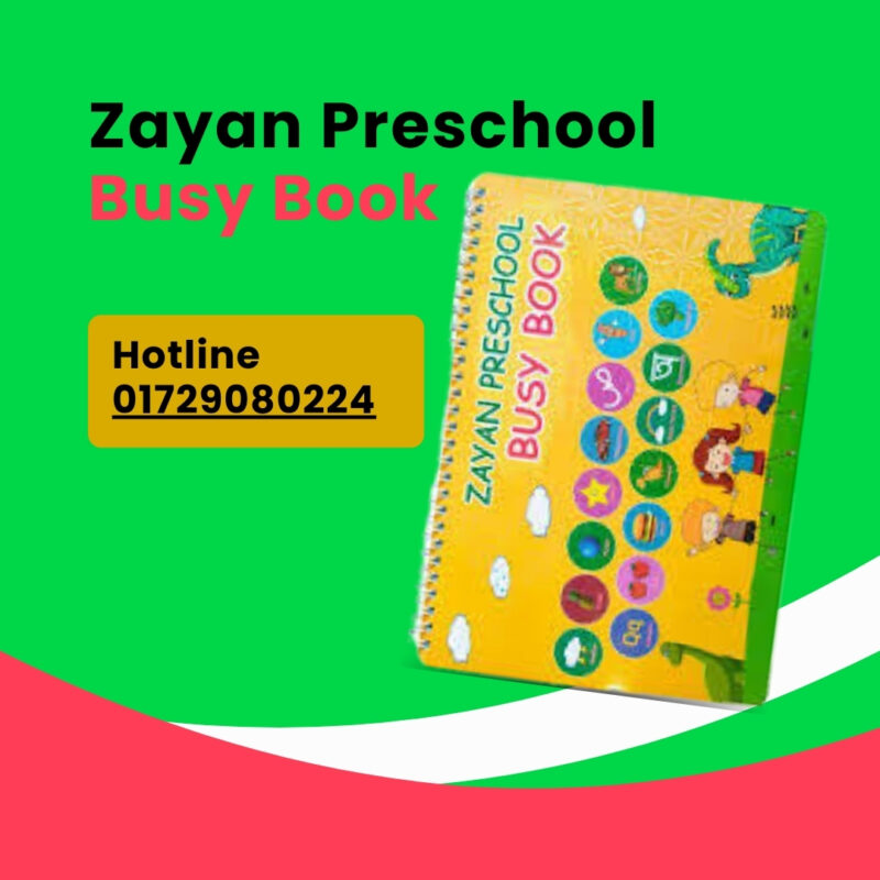 The Zayan Preschool Problem-Solving Activity Book , priced at just [Price], is designed to help young children develop cognitive and problem-solving skills. Made from safe, high-quality materials, this activity book offers fun, interactive tasks such as puzzles, sorting, and matching. Ideal for children aged 2-5, this book is compact, durable, and travel-friendly. It provides a valuable learning experience at a budget-friendly price. Perfect for home use or on-the-go learning.